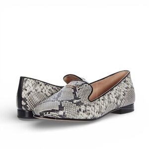 Kate Spade New York Torte-BXH Roccia Loafers Diamant Embossed snake NIB / Sz 7